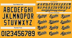 Yellow Black-White Hook Classic Authentic Baseball Jersey 3