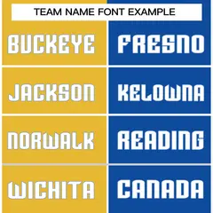Yellow Blue-White Split Fashion Basketball Jersey 5