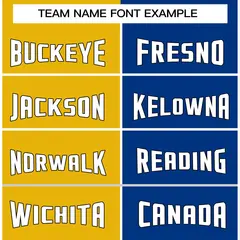Yellow Blue-White Split Fashion Basketball Jersey 5