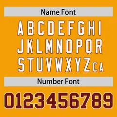 Yellow Classic Authentic Football Jersey 4