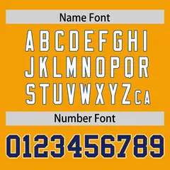 Yellow Classic Authentic Football Jersey 4