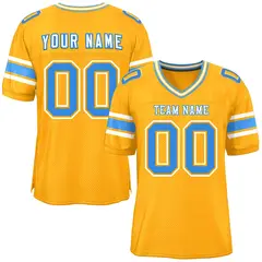 Yellow Classic Authentic Football Jersey 1
