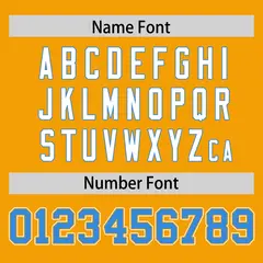 Yellow Classic Authentic Football Jersey 4