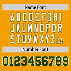 Yellow Classic Authentic Football Jersey 4