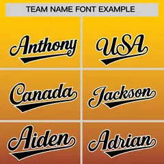 Yellow Crimson Gradient Full-Snap Varsity Letterman Jacket 3