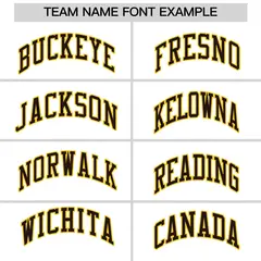 Yellow Gold Faux Leather Letterman Jacket Raglan Full-Snap 3