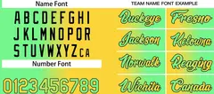 Yellow Green-Black Gradient Heal Basketball Jersey 4