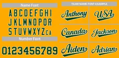 Yellow Green-White Classic Authentic Baseball Jersey 3
