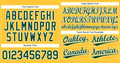 Yellow Green-White Classic Authentic Baseball Jersey 3