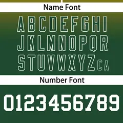Yellow Green-White Gradient Pinstripe Baseball Jersey 4