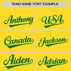 Yellow Kelly Green Graffiti Wind Mark Baseball Jersey 3