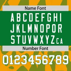 Yellow Kelly Green Raglan Sleeves Camo Football Jersey 4