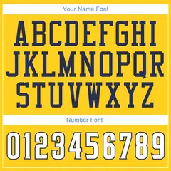 Yellow Lt Blue-Navy Classic Sets Basketball Jersey 4