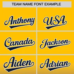 Yellow Navy Gradient Varsity Full-Snap Letterman Jacket Hoodie 5