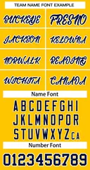 Yellow Navy-White Classic Basketball Jersey 3