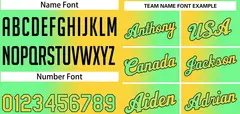 Yellow Neon Green-Black Gradient Tilted Basketball Jersey 3
