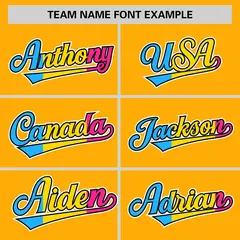 Yellow Pansexuality Pride Month Baseball Jersey 3
