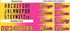 Yellow Pink-Black Gradient Heal Basketball Jersey 4