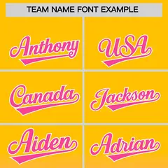 Yellow Pink Gradient Letterman Varsity Jacket Hoodie 5