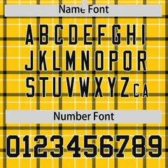 Yellow Plaid Varsity Letterman Baseball Jacket 4