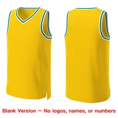 Yellow Purple-Black Classic Gradient Basketball Jersey 3