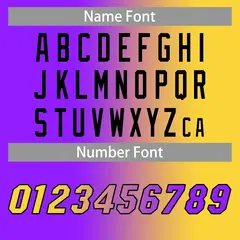 Yellow Purple Gradient Fashion Basketball Jersey 6