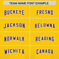 Yellow Purple Gradient Vertical Stripe Football Jersey 3