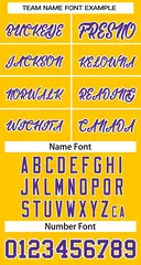 Yellow Purple-White Classic Basketball Jersey 3