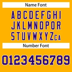 Yellow Purple-White Classic Mesh Authentic Football Jersey 4