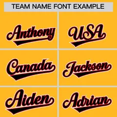 Yellow Red Ice Cream Helmet Pattern Hockey Jersey 3