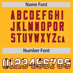 Yellow Red Ice Cream Helmet Pattern Hockey Jersey 4
