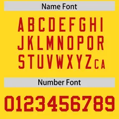Yellow Red Square Neckline Classic Authentic Football Jersey 4