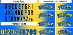 Yellow Royal-Black Bull Gradient Fashion Basketball Jersey 4