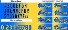 Yellow Royal-Black Gradient Heal Basketball Jersey 4
