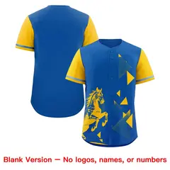 Yellow Royal Raptor Series Raglan Baseball Jersey 7