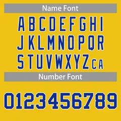 Yellow Royal-White Classic Casual Basketball Jersey 4