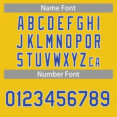 Yellow Royal-White Classic Casual Basketball Jersey 4