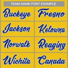 Yellow Royal-White Classic Casual Basketball Jersey 3