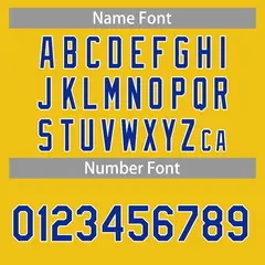 Yellow Royal-White Classic Casual Basketball Jersey 4