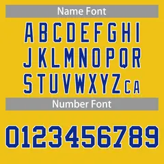 Yellow Royal-White Classic Casual Basketball Jersey 4