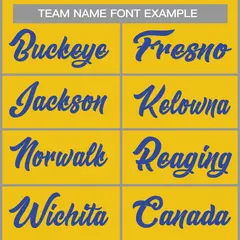 Yellow Royal-White Classic Casual Basketball Jersey 3