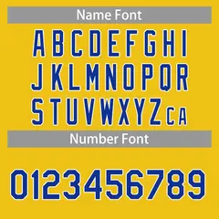 Yellow Royal-White Classic Casual Basketball Jersey 4