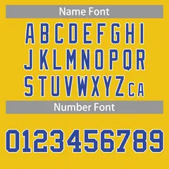 Yellow Royal-White Classic Casual Basketball Jersey 4