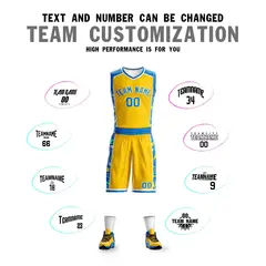 Yellow Royal-White Graffiti Lightning Basketball Jersey 4