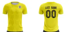 Yellow Training Sports Soccer Jersey