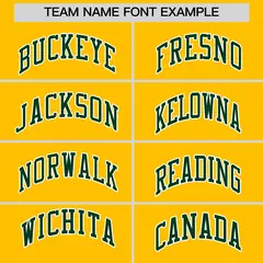 Yellow White Faux Leather Letterman Jacket Raglan Full-Snap 3