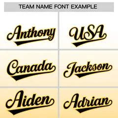Yellow White Gradient Full-Snap Varsity Letterman Jacket 3
