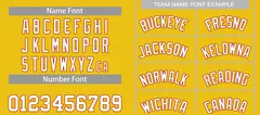 Yellow White-Red Bull Classic Sets Basketball Jersey 4