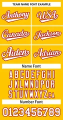 Yellow White-Red Classic Basketball Jersey 3