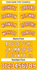 Yellow White-Red Classic Basketball Jersey 3